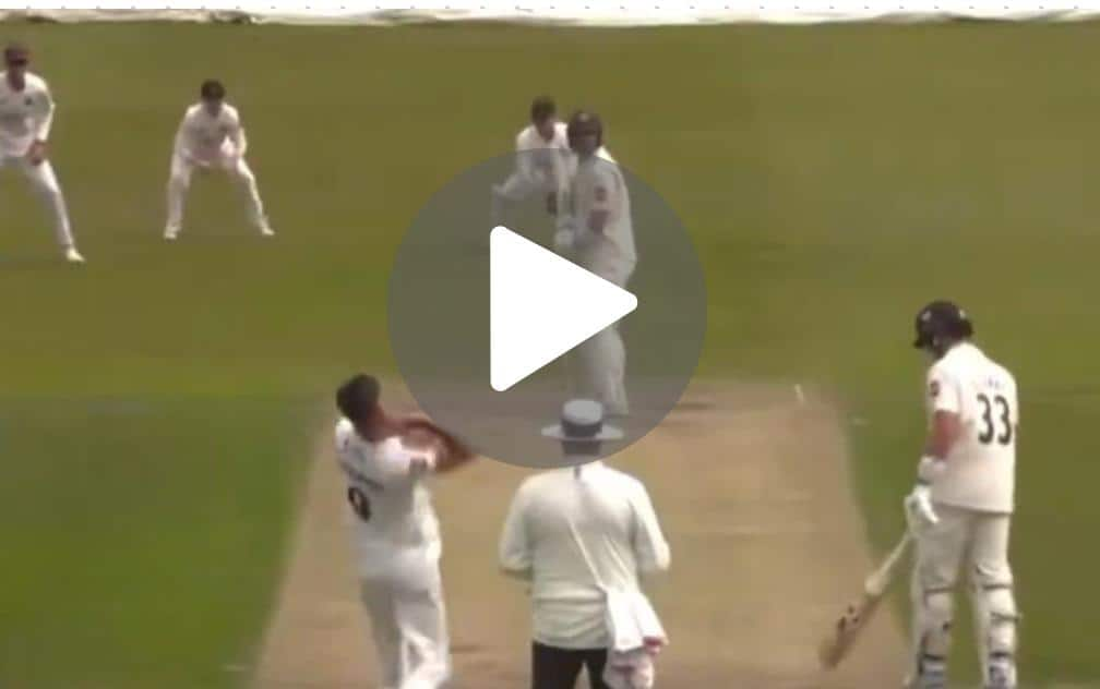 [Watch] James Anderson Bowls Unplayable Out-Swinger To Dismiss Will Young In County Cricket